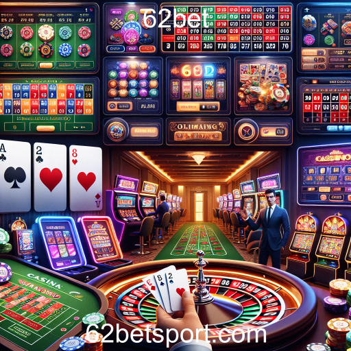 Descubra o Mundo dos Cassinos Online com 62bet